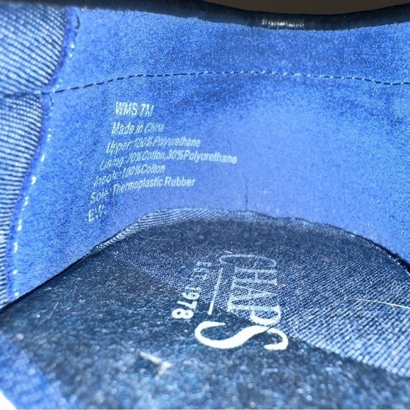 Chaps Womans Black Slip-On Flat Loafers Shoes Size 7 M Casual Comfy Almond Toe - Picture 8 of 10